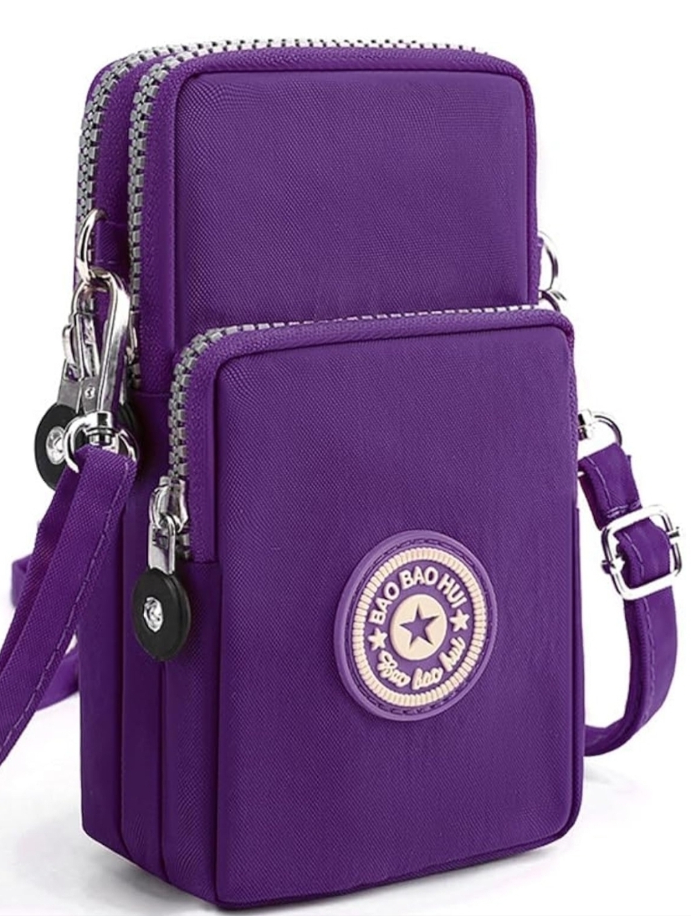 Crossbody Bag Phone Sleeve Concert Venue Festival Adjustable Strap Arm Wrist NWT